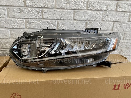 Фара ліва Led + галоген Honda Accord 10 2017+