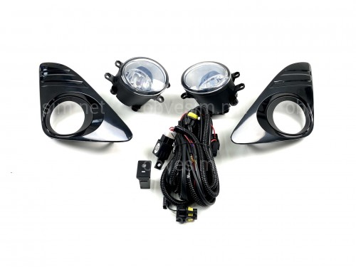 Комплект протитуманних фар Toyota Camry 50 USA LE/XLE 2012-2014 Black