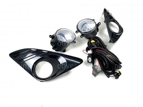 Комплект протитуманних фар Toyota Camry 50 USA LE/XLE 2012-2014 Black