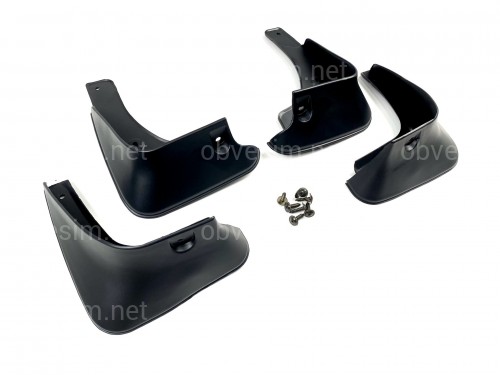 Бризковики Toyota Camry 40 2006-2012 оригінальний дизайн комплект 4шт.