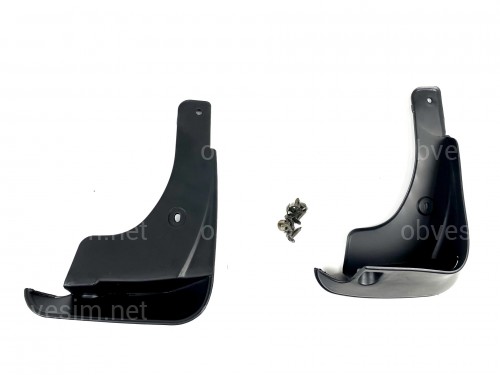 Бризковики передні Toyota Camry 40 2006-2012 оригінальний дизайн комплект 2 шт