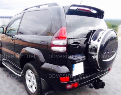 Спойлер на кришку багажника TTE Sport Toyota Land Cruiser Prado 120 2003-2009 ABS пластик під фарбування