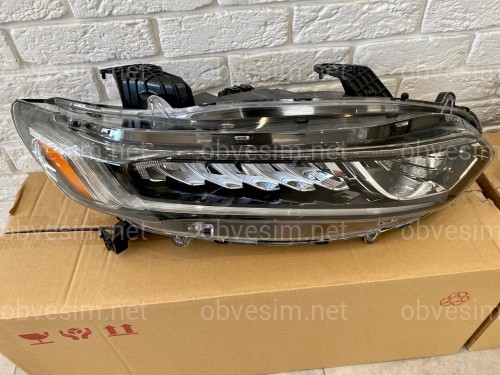 Фара права Led + галоген Honda Accord 10 2017+