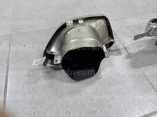 Насадки на вихлопні труби M Performance BMW G20 G21 G22 G23 G26 G42 хром