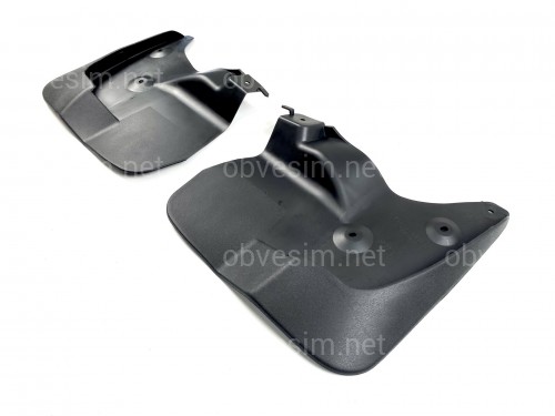Бризковики передні для Lexus LX 570 2008-2015 / Toyota Land Cruiser 200 2007-2021 під підніжки з підсвічуванням комплект 2шт