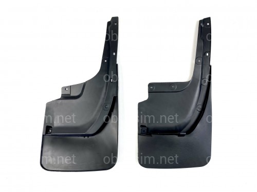 Бризковики задні Toyota Land Cruiser 200 2016-2021 без обвісу комплект 2шт