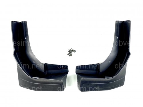 Бризковики задні Mercedes Benz GL 2012+ /GLS X166 2015+ комплект 2 шт.