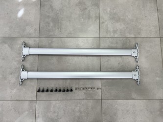 Поперечні рейлінги для Toyota Land Cruiser 200 2007-2021 колір сірий
