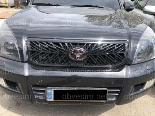 Решітка радіатора TRD Toyota Land Cruiser Prado 120 2003-2009 (без емблеми)