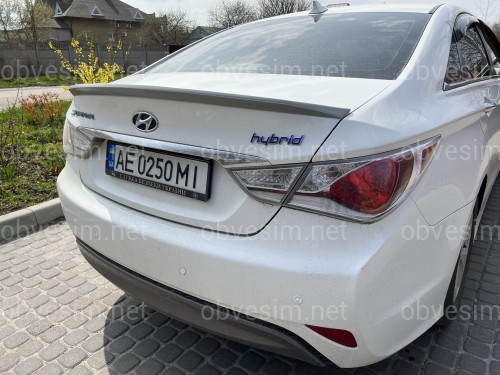 Спойлер ліп Hyundai Sonata YF 2010-2015 ABS пластик під фарбування