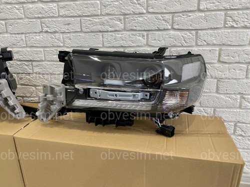 Full Led фари Executive Black Toyota Land Cruiser 200 2016-