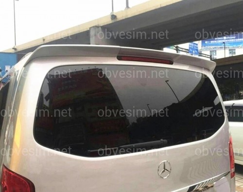 Спойлер на задні двері ЛЯДА Mercedes Benz  Vito W447 ABS пластик під фарбування