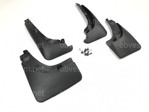 Бризковики під розширювачі арок Toyota Rav-4 2006-2012 комплект 4 шт.