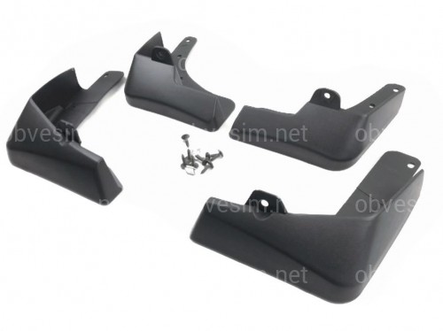 Бризковики Nissan X-Trail 32 / Rogue 2013-2020 комплект 4шт.