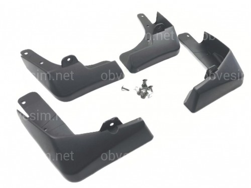 Бризковики Nissan X-Trail 32 / Rogue 2013-2020 комплект 4шт.
