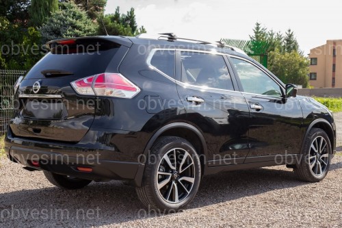 Бризковики Nissan X-Trail 32 / Rogue 2013-2020 комплект 4шт.