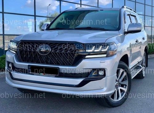 Фари FULL LED 3 лінзи Toyota Land Cruiser 200 2015-2022 (ліва+права)