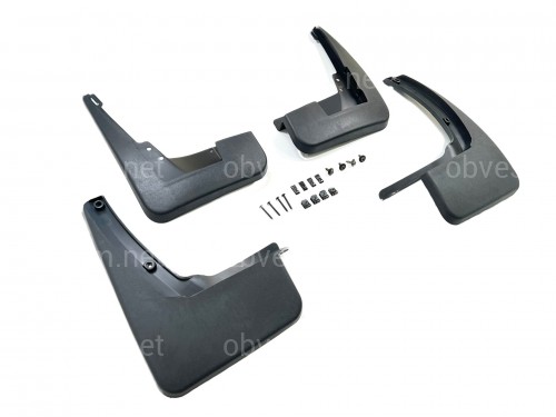 Бризковики Mercedes Benz GL X164 2006-2012 під поріг комплект 4 шт.