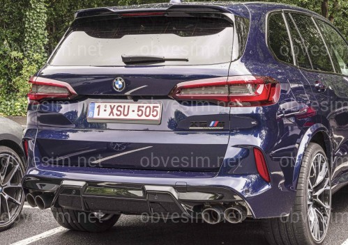 Насадки на вихлопні труби F95 X5М для BMW G05 2018-