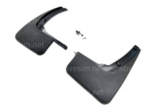 Бризковики задні Mercedes Benz GL X164 2006-2012, комплект 2шт.