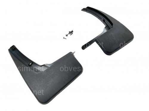 Бризковики задні Mercedes Benz GL X164 2006-2012, комплект 2шт.