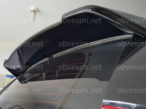 Спойлер козирок Mitsubishi Pajero Sport 2015-2019 ABS пластик під фарбування