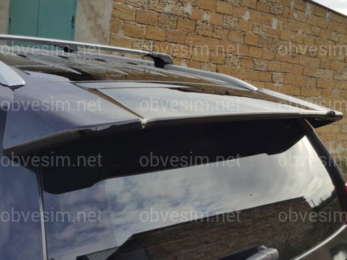 Спойлер козирок Mitsubishi Pajero Sport 2015-2019 ABS пластик під фарбування