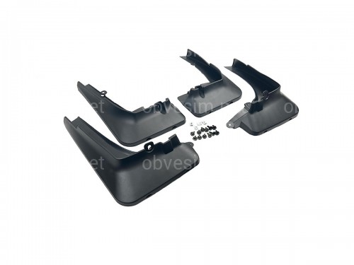 Брызговики BMW X5 G05 2019+ М пакет, комплект 4шт.