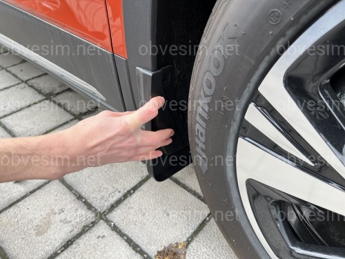 Бризковики Volkswagen ID.6 2020+, комплект 4шт.