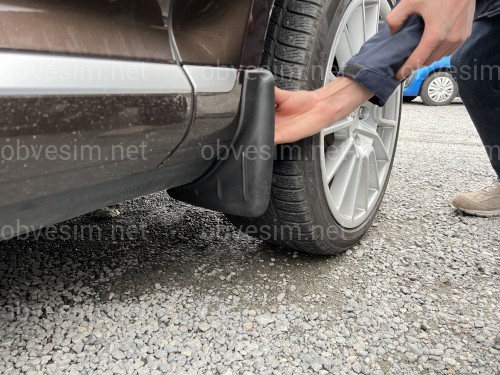 Бризковики Porsсhe Cayenne 957 2007-2009 (на GTS не підходить) комплект 4 шт