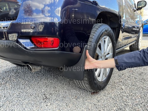 Бризковики Jeep Compass 2011-2016, комплект 4шт.