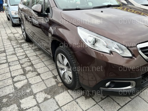 Бризковики Peugeot 2008 2013-2019, комплект 4шт.