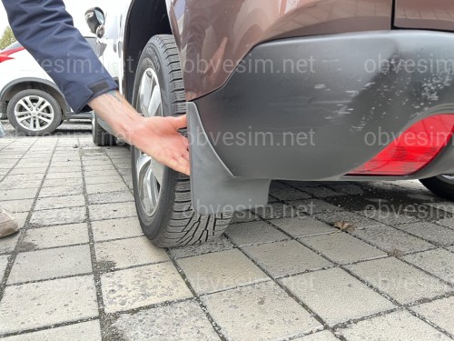 Бризковики Peugeot 2008 2013-2019, комплект 4шт.