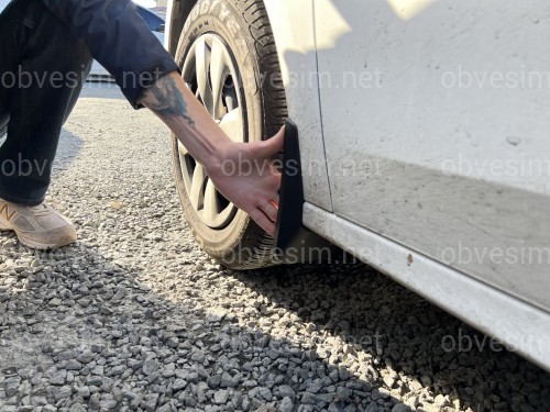 Бризковики Peugeot 301 2012+, комплект 4шт.
