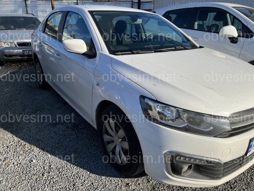 Бризковики Peugeot 301 2012+, комплект 4шт.