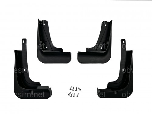 Бризковики Volkswagen ID.6 2020+, комплект 4шт.