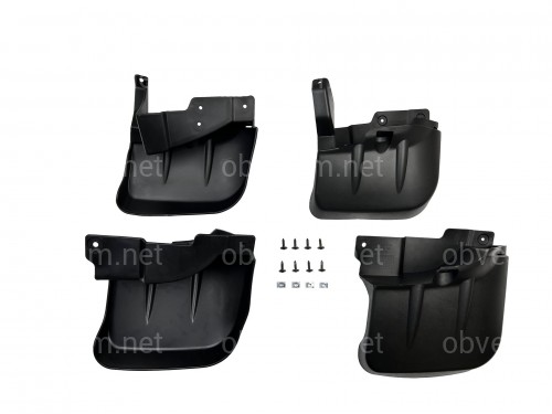 Бризковики Mitsubishi L200 2006-2015, комплект 4шт.