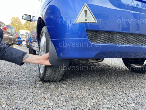 Бризковики Chevrolet Aveo ХЕТЧБЕК T255 2008-2012 комплект 4шт.