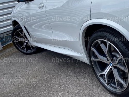 Накладки на пороги M-paket BMW X5 G05 / X5M F95 2019-