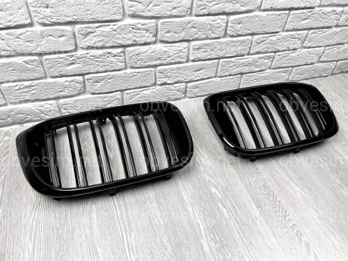 Решітка радіатора ніздрі M стиль BMW X3 G01 X4 G02 2018-2021