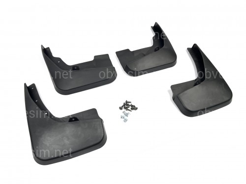 Бризковики Fiat Freemont 2011-2018 / Dodge Journey 2009-2018 комплект 4шт.