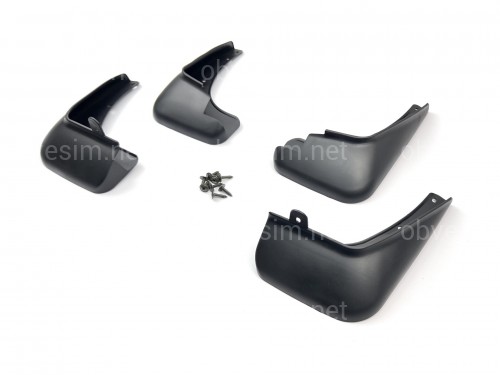 Бризковики Hyundai I-30 2007-2012 хетчбек, комплект 4шт.