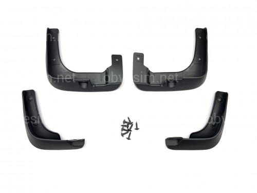 Бризковики Hyundai I10 2013-2019, комплект 4шт.
