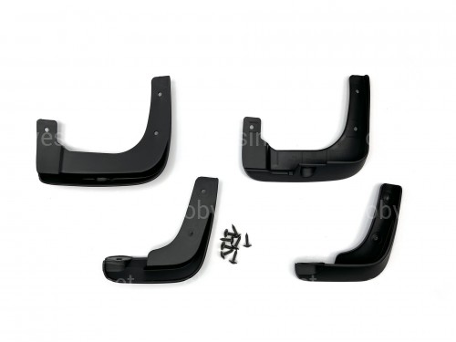 Бризковики Hyundai I10 2013-2019, комплект 4шт.