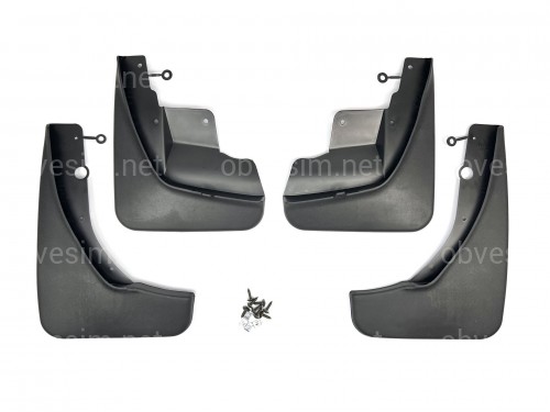 Бризковики Jeep Grand Cherokee 2011-2020, комплект 4шт.