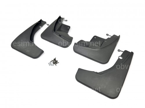 Бризковики Jeep Grand Cherokee 2011-2020, комплект 4шт.