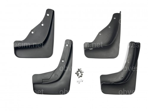 Бризковики Lincoln MKC 2013-2019, комплект 4шт.