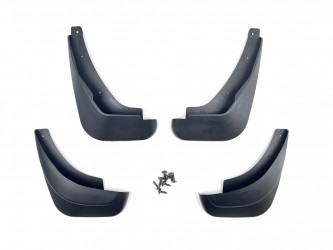 Бризковики Mazda 2 ХЕТЧБЕК 2007-2014, комплект 4шт.