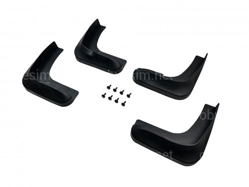 Бризковики Mitsubishi Grandis 2004-2011, комплект 4шт.