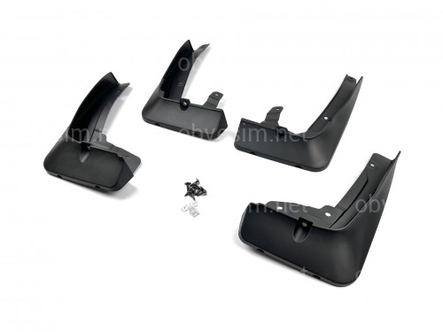 Бризковики BMW iX3 G08 2021+, комплект 4шт.